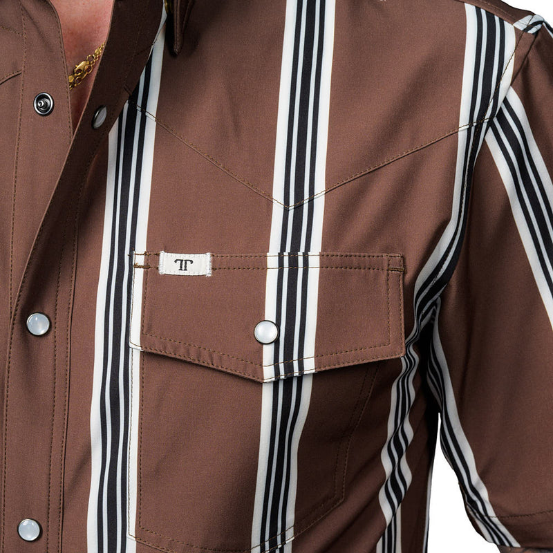 Ferrell Brands Inc The Hatfield Brown Shirt