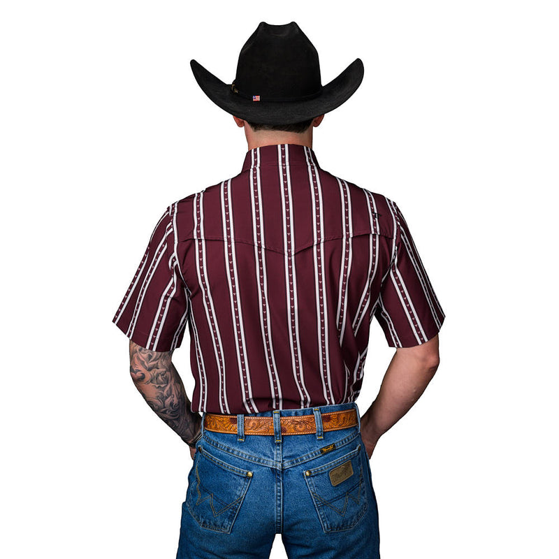 Ferrell Brands Inc The Tucker Maroon Shirt