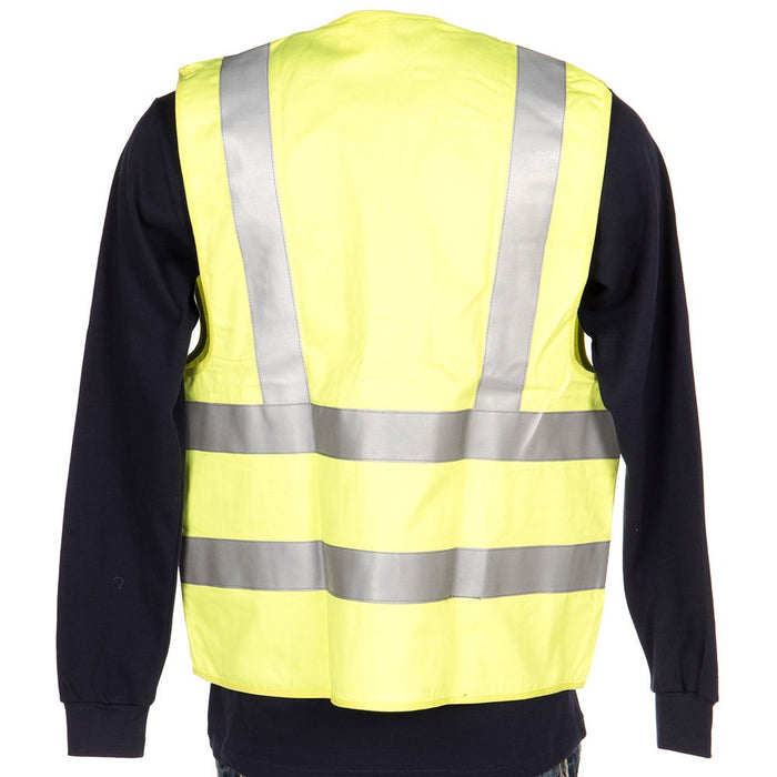 Rasco Fr Mens Hi Visibility FR Vest W/Pockets