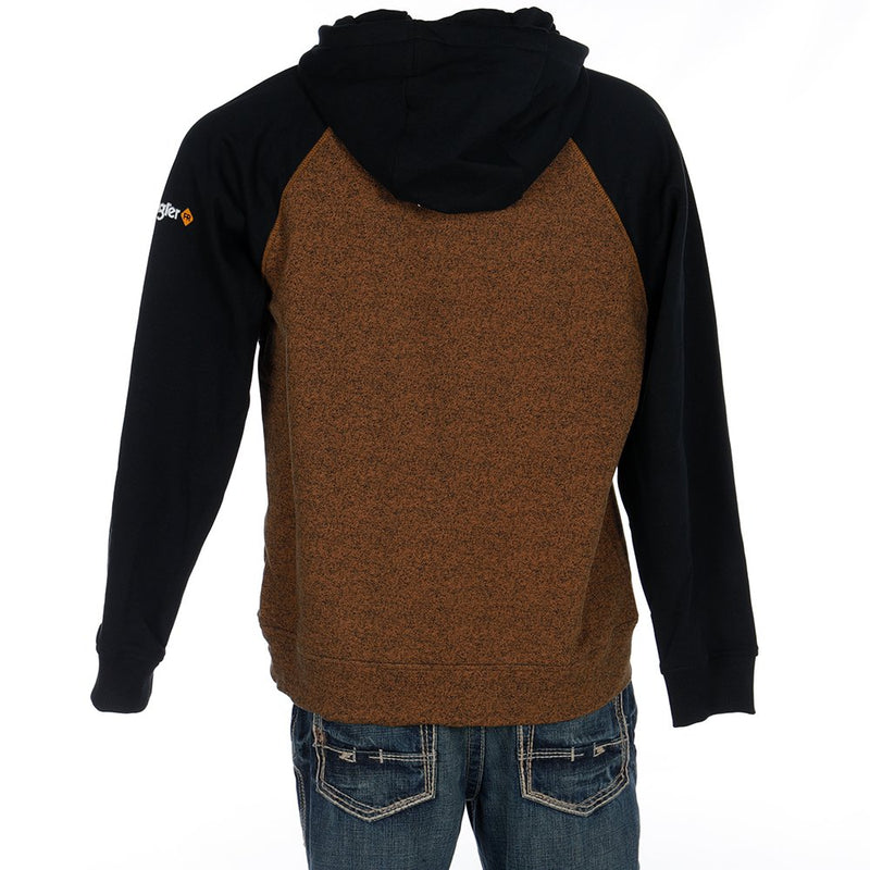 Wrangler FR Hooded Brown/Black Sweatshirt