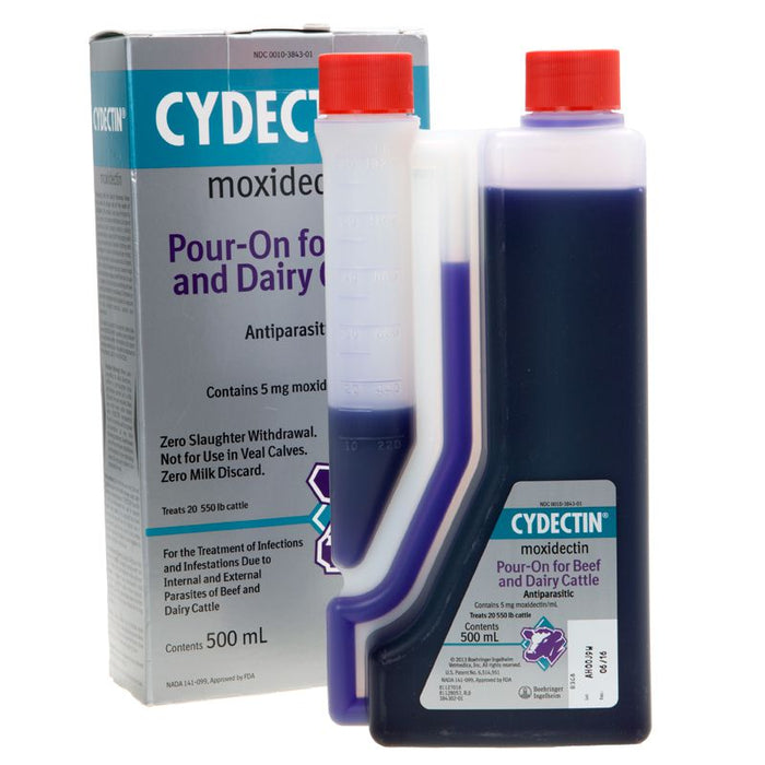 Bayer Cydectin Pour On Dewormer 500ml