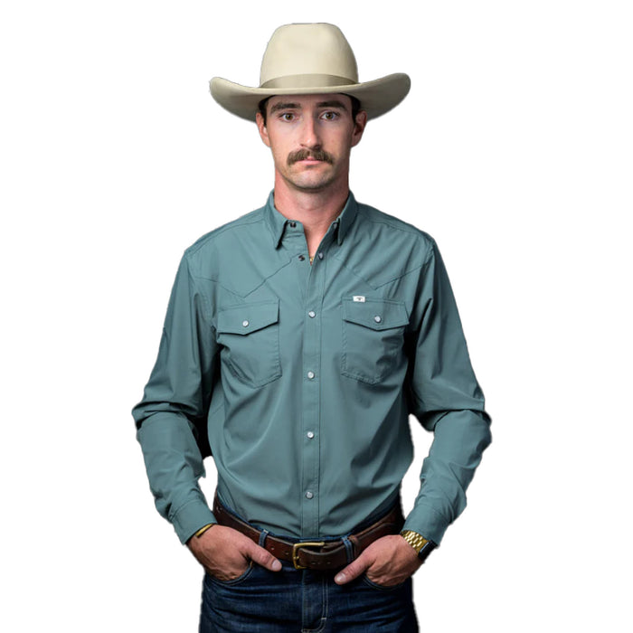 aqua dress shirt for men Ferrell Core