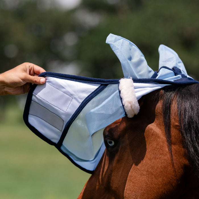 Professional's Choice Fly Screen Fly Mask with No Nose