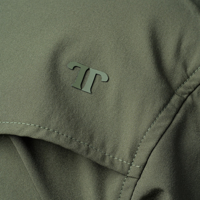 Ferrell Brands Inc Men's Olive Vented Pearl Snap Shirt