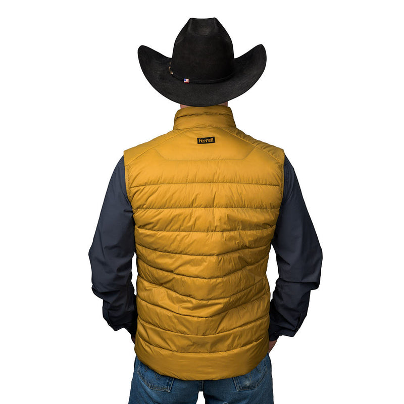Ferrell Brands Inc Men's Brown Down Vest