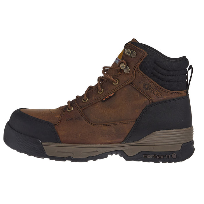 Carhartt Footwear Men Force HD 6in. Waterproof Composite Round Toe Work Boot