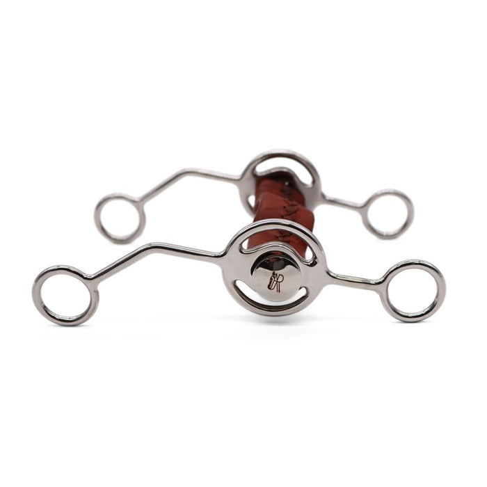 Ajr Sport Leather Covered Sam Marsh Elevator Bit Long Shank 5.25in.