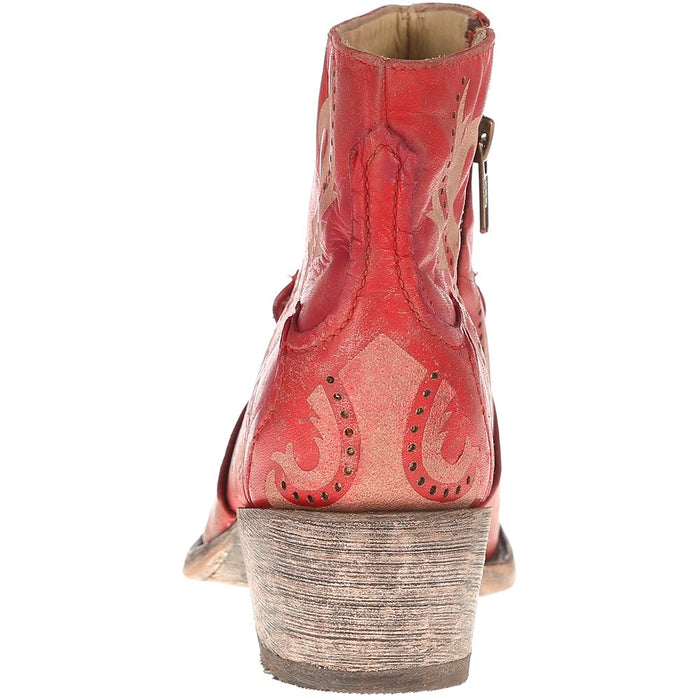 Corral Women's Red Laser Ankle Boot