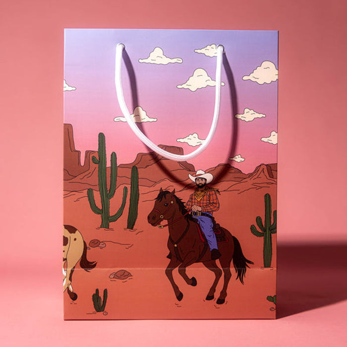 Illustrating Amy Wild West Gift Bag