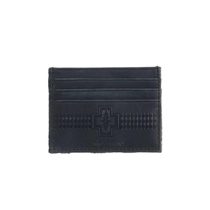 Pendleton Woolen Mills Inc. Blue Ridge Black Slim Wallet