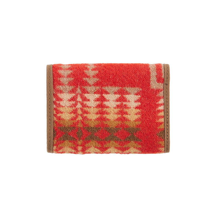 Pendleton Woolen Mills Inc. Harding Red Trifold Wallet
