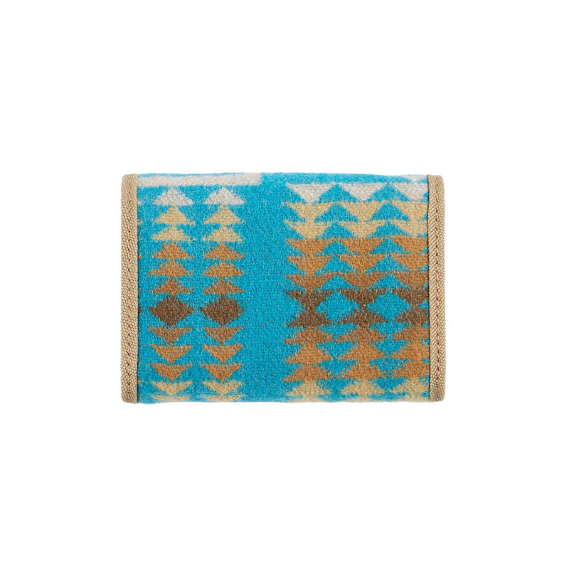 Pendleton Woolen Mills Inc. Harding Turquoise Trifold Wallet