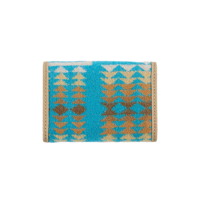Pendleton Woolen Mills Inc. Harding Turquoise Trifold Wallet