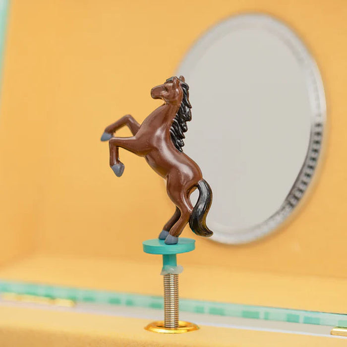 Us Toy Horse Mical with Single Drawer Jewelry Box