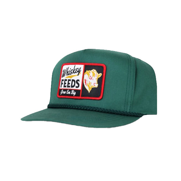Whiskey Bent Hat Co The Grazer Green Cap