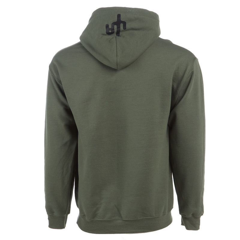 Cactus Alley Hat Co Jesus/John Wayne Green Hoodie