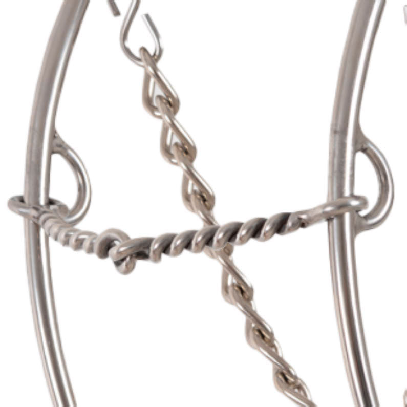 Classic Carol Goosetree Pickup Twisted Wire Long Shank Gag Bit