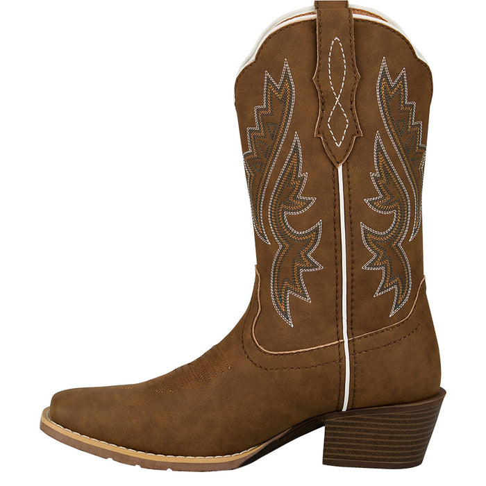 Justin Boot Company Women's Gypsy Dezi Brown 10In Brown Cowhide Top Boot