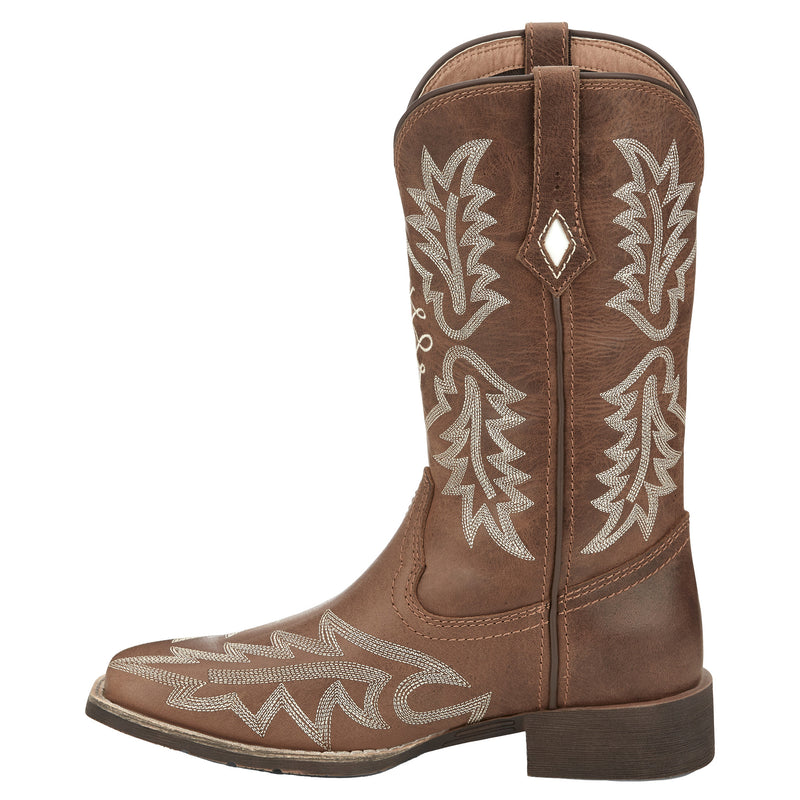 Justin Boot Company Women's Gypsy Carsen Rustic Tan Cowgirl Boot