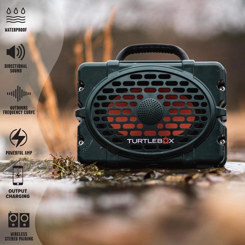 Turtlebox Audio Llc Gen 2 Green Waterproof Outdoor Speaker