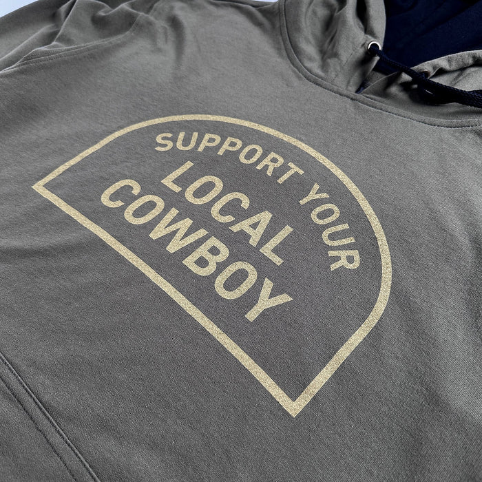 Cowboy Cool Support Your Local Cowboy Hoodie