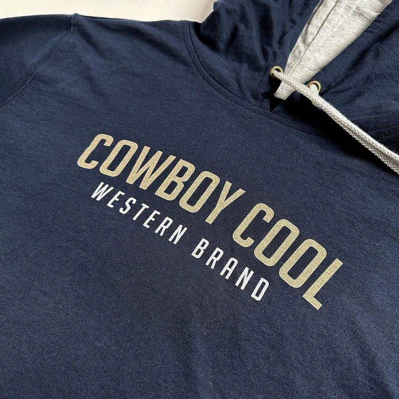 Cowboy Cool Mens Western Branded Hoodie