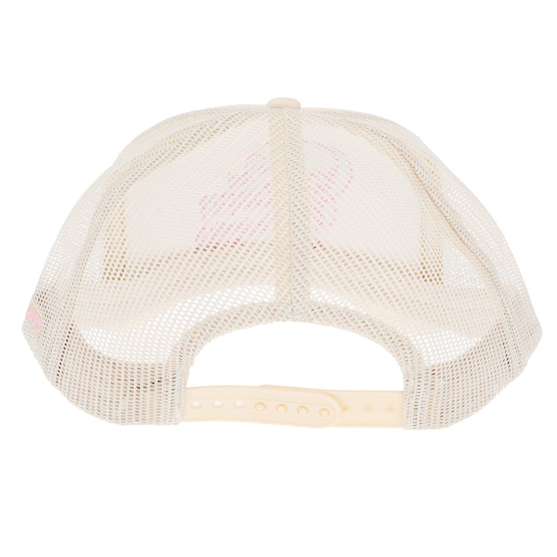 West And Company Tan Embroidered Pink Cowgirl Cap
