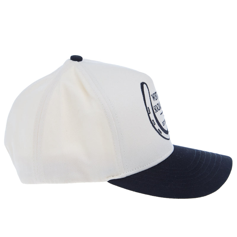 West And Company & Co Black/Cream Social Club Embroidered Cap