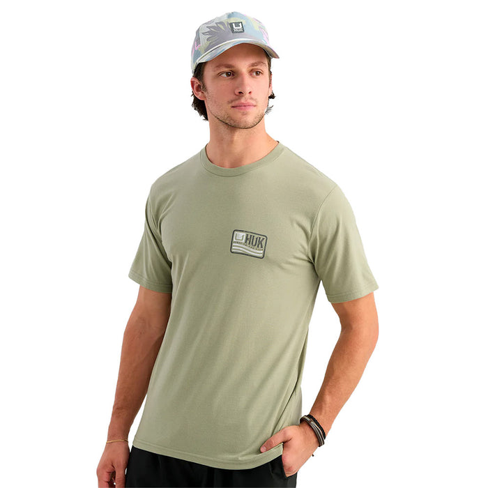 Huk Men's Seagrass Born Wave Tee Shirt
