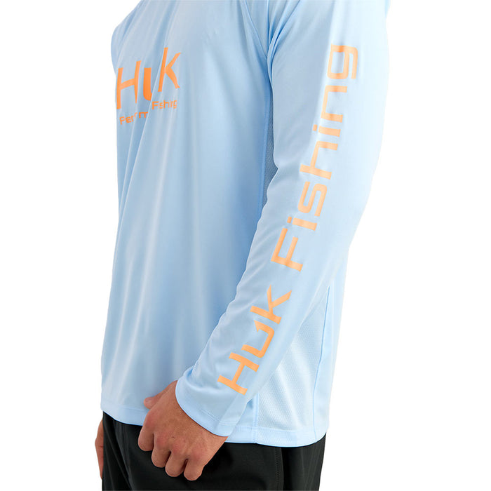 Huk Men's Coastal Drift Pursuit Long Sleeve Shirt