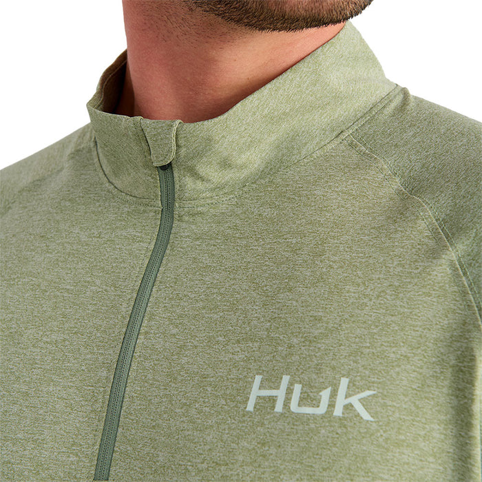 Huk Men's Seagrass Airweight 1/4 Shirt