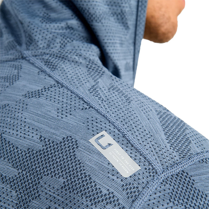 Huk Men's Stormy Blue Andros Hoodie