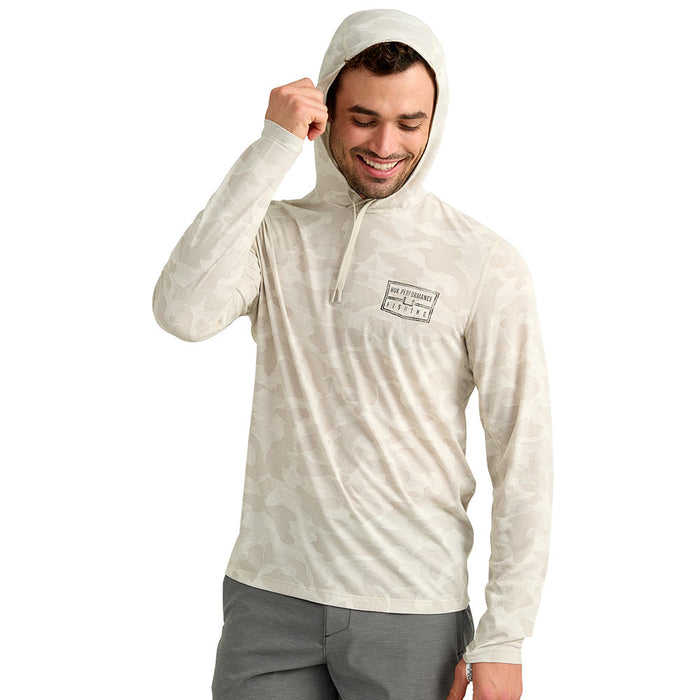 Huk Men's Silver Birch Drift Printed Hoodie
