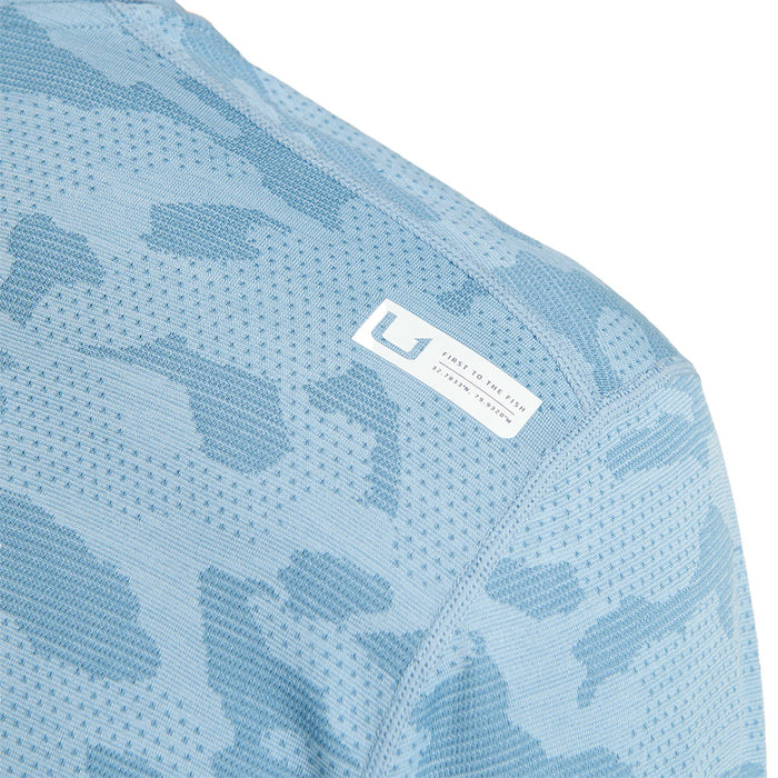 Huk Men's Cerulean Andros Crew Shirt