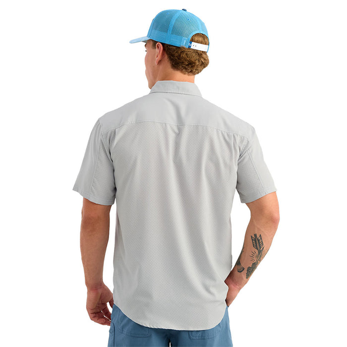Huk Men's Seagull Tidepoint Short Sleeve Shirt