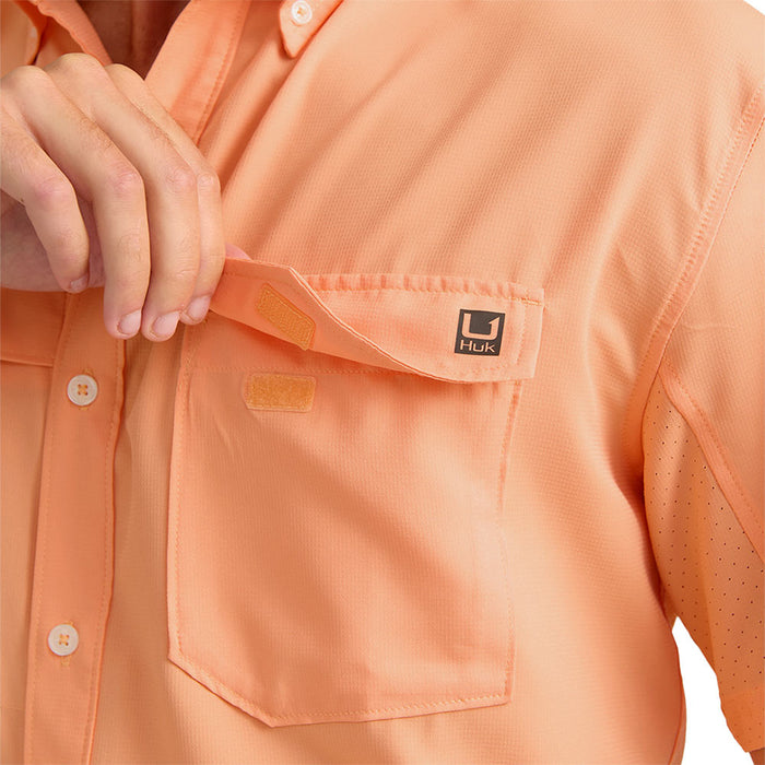 Huk Men's Coral Reef Tide Point Shirt