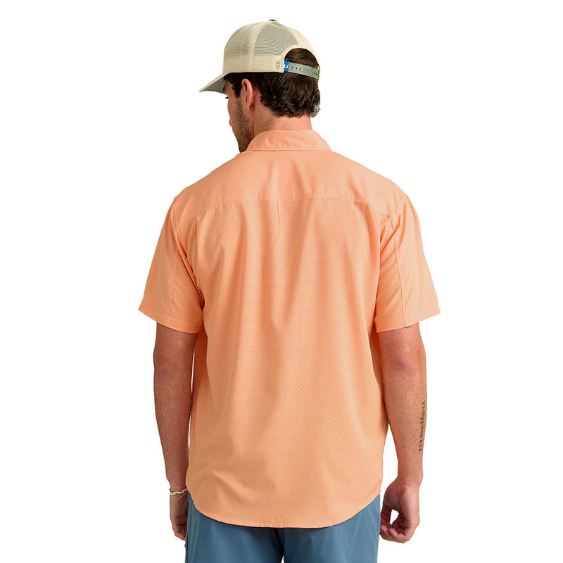 Huk Men's Coral Reef Tide Point Shirt