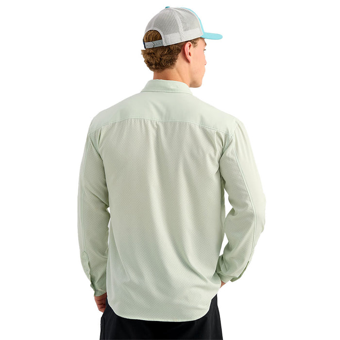 Huk Men's Pale Algae Tide Point Hoodie