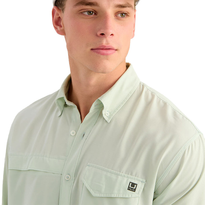 Huk Men's Pale Algae Tide Point Hoodie