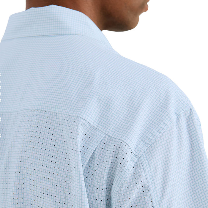 Huk Men's Heron Blue Tide Point Shirt
