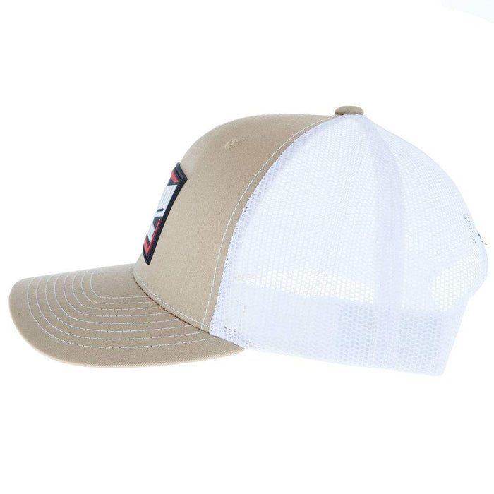 Cowboy Cool Slant Khaki Cap