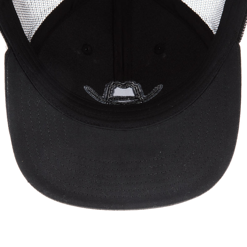 Cowboy Cool Black Out Black Cap