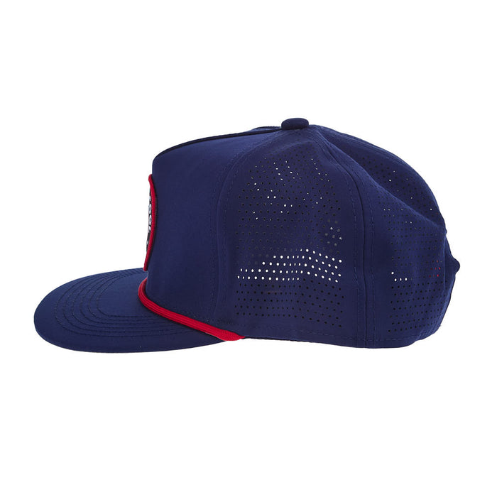 Cowboy Cool Navy Retro Revival Rope Cap