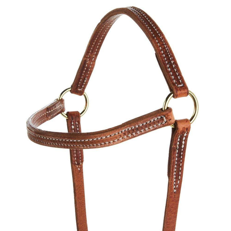 NRS Tack Double Stitched Hermann Oak Leather War Bonnet