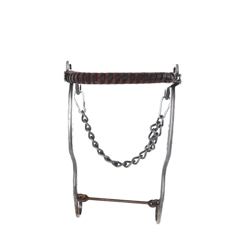 Brandon Anthony Mounted Floral Long Shank Hackamore