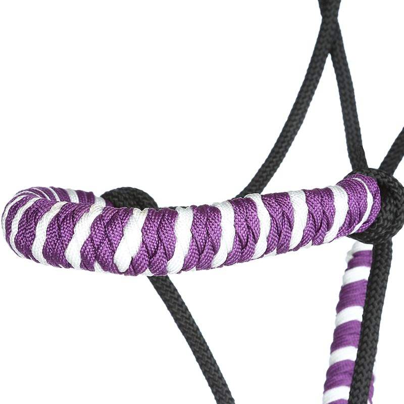 Classic Nylon Two Tone Rope Halter