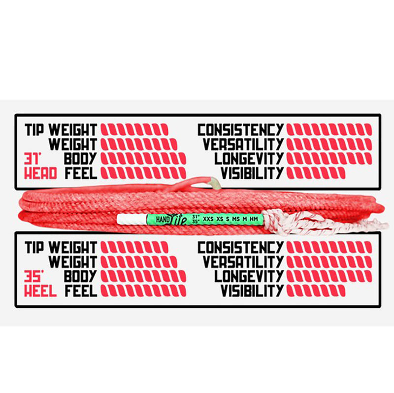 Top Hand Rope Company The Lite 4-strand 35ft Heel Rope