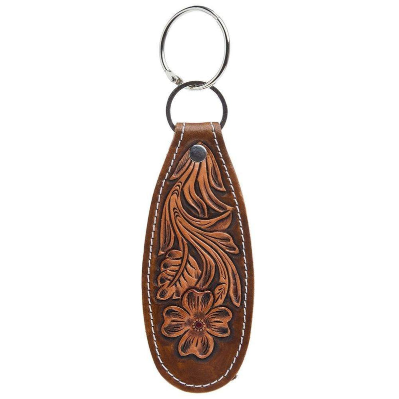 NRS Floral Tooled Hat Clip