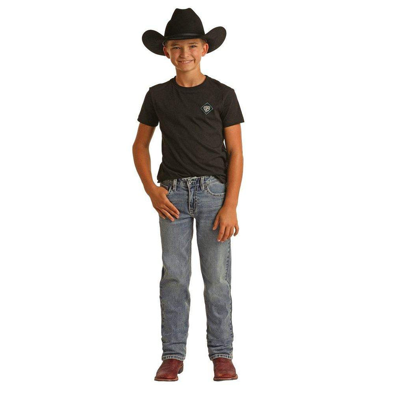Rock & Roll Denim N Boys Hooey Raised Denim Revolver