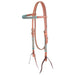 Martin Saddlery 5/8in Laced Harness Leather Browband Headstall